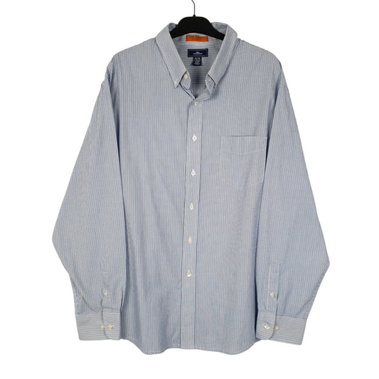 Mens Blue Dockers Long Sleeve Shirt