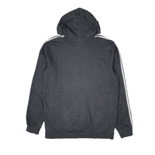 Mens Grey Adidas Hoodie Jumper