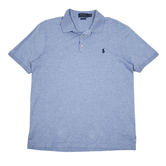 Mens Blue Polo Ralph Lauren Short Sleeve Polo Shirt