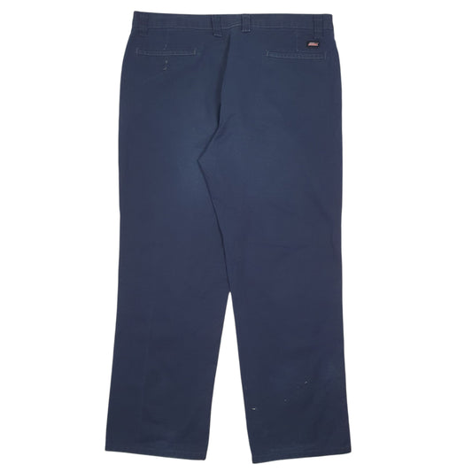 Mens Navy Dickies Workwear Trousers