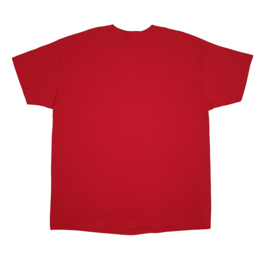 Mens Red Jerzees T Shirt