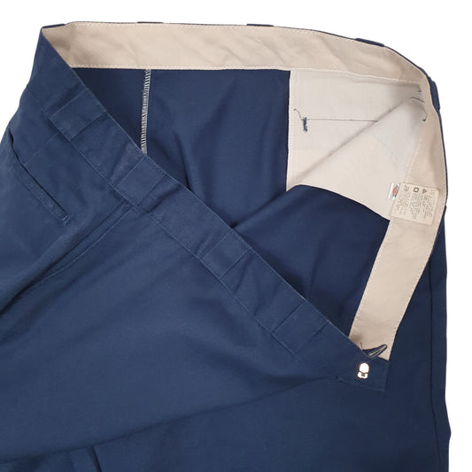 Mens Navy Dickies Workwear Trousers