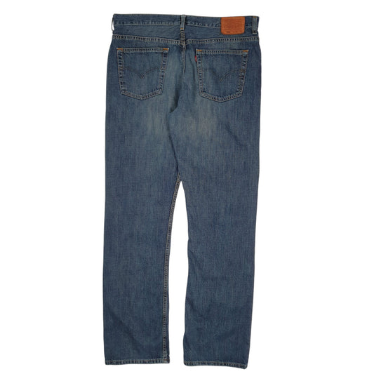 Mens Blue Levis Bootcut Jeans