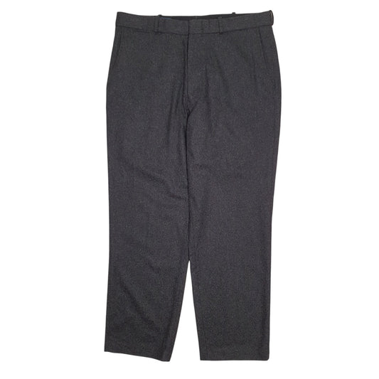 Mens Grey Polo Ralph Lauren Vintage 00s Formal Trousers