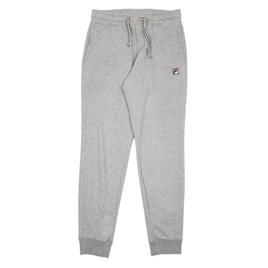 Mens Grey Fila Elasticated Waist Jogger Trousers