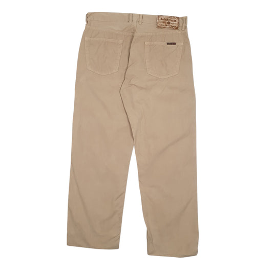 Mens Beige Marlboro Vintage 90s Trousers