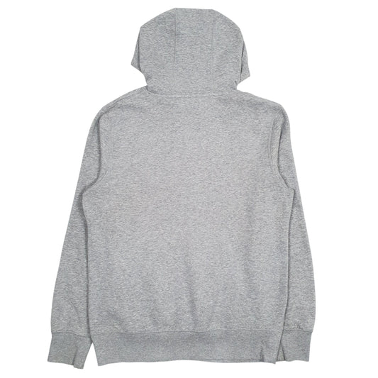 Mens Grey Champion Spellout Hoodie Jumper
