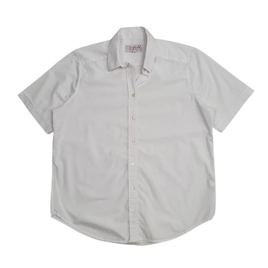 Womens White Country Collection Short Sleeve Shirt