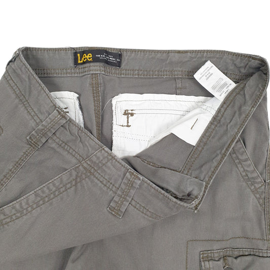 Mens Grey Lee Trousers