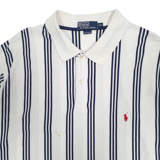 Mens White Polo Ralph Lauren Polo Shirt