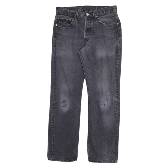 Mens Grey Levis 501 JeansW31 L32