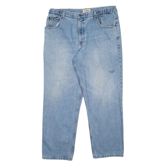 Mens Blue L.L.Bean Comfort Waist JeansW36 L30