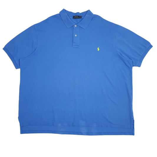 Mens Blue Polo Ralph Lauren Short Sleeve Polo Shirt