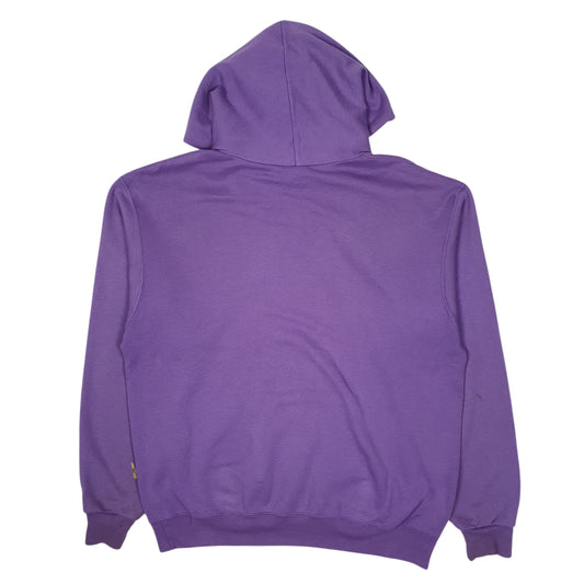 Mens Purple Champion Hoodie Jumper