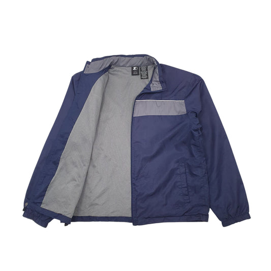 Mens Navy Starter Coat