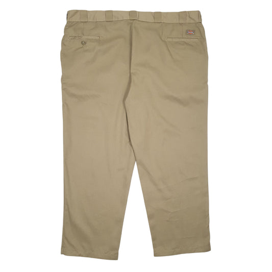 Mens Beige Dickies 874 Workwear Trousers