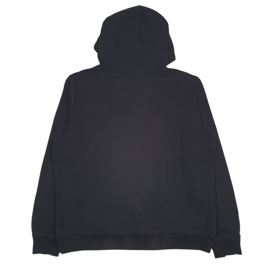 Mens Black Champion Spellout Hoodie Jumper