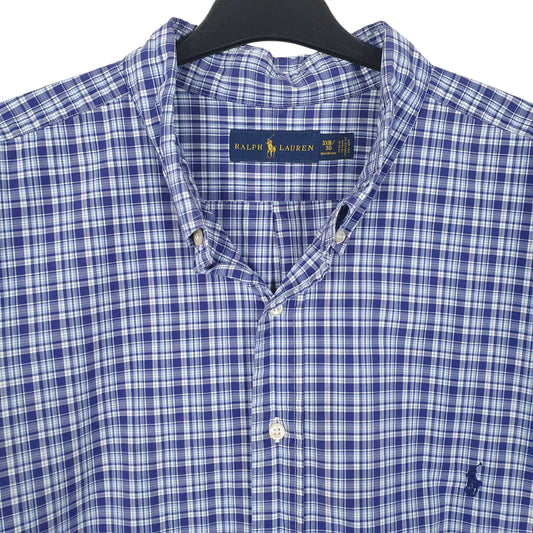 Mens Blue Ralph Lauren Shirt