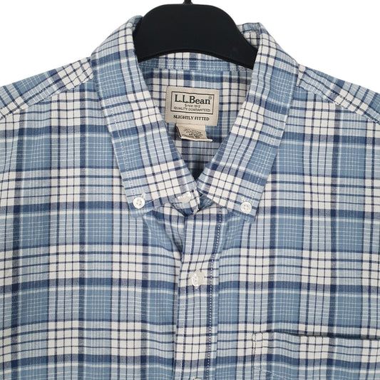 Mens Blue L.L.Bean Shirt