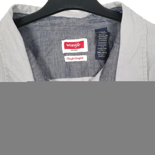 Mens Grey Wrangler Shirt