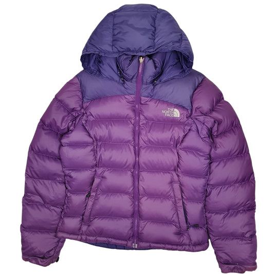 Womens Purple The North Face Nuptse Coat