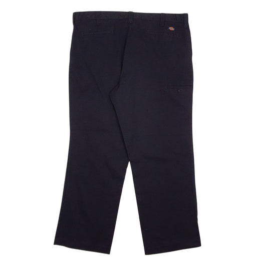 Mens Black Dickies Trousers