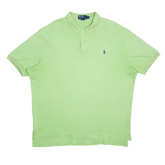 Mens Green Polo Ralph Lauren Short Sleeve Polo Shirt