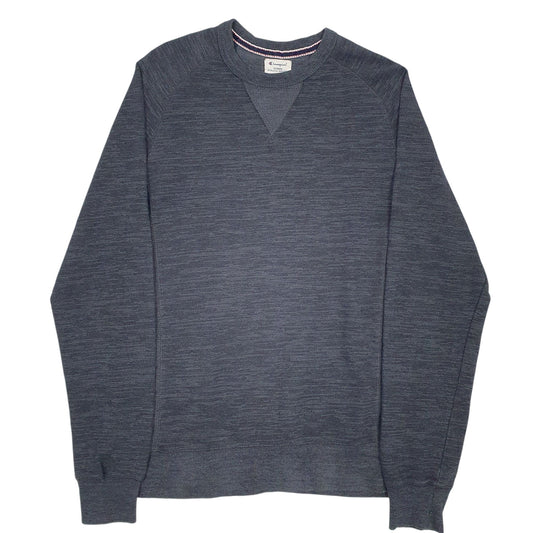 Mens Grey Champion Lightweight Crewneck Jumper