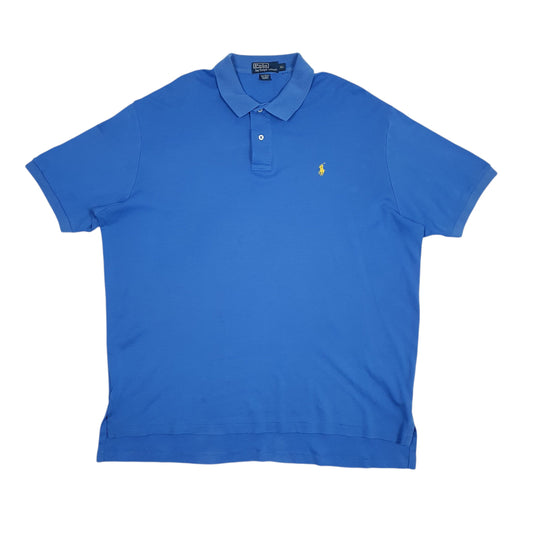 Mens Blue Polo Ralph Lauren Short Sleeve Polo Shirt