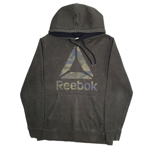 Mens Green Reebok Hoodie Jumper