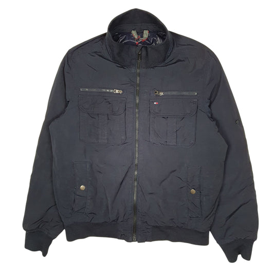 Mens Navy Tommy Hilfiger Padded Coat