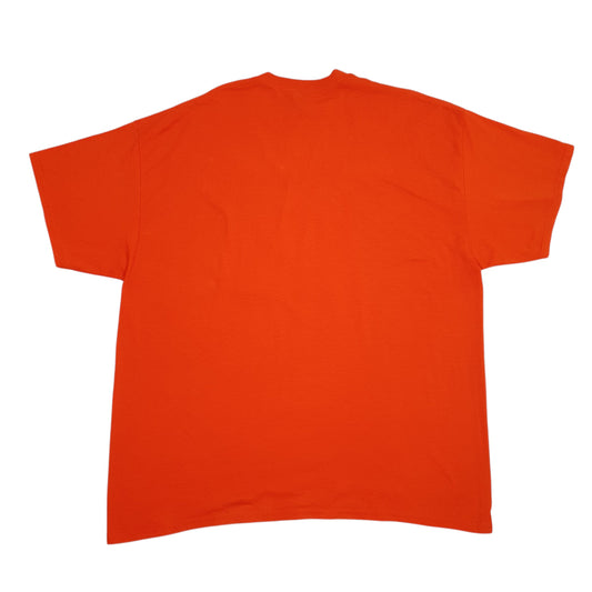 Mens Orange Gildan T Shirt