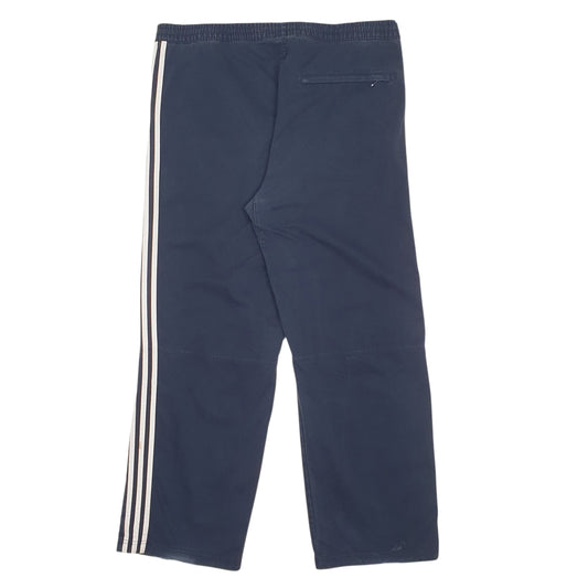 Mens Navy Adidas Vintage 90s 00s Trousers