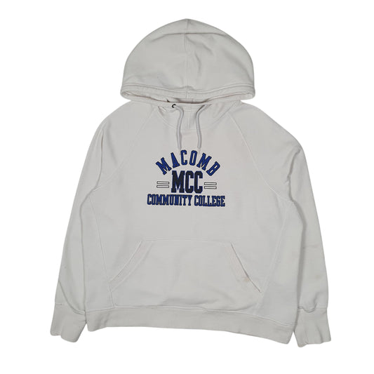 Womens White Champion Hoodie Jumper