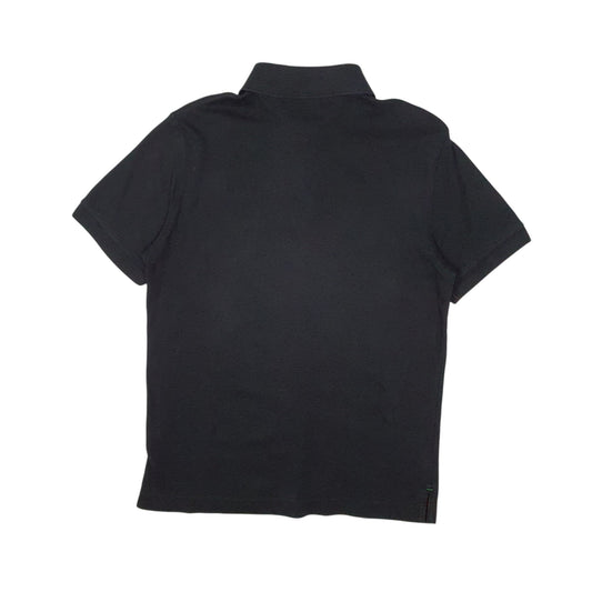 Mens Black Tommy Hilfiger Polo Shirt
