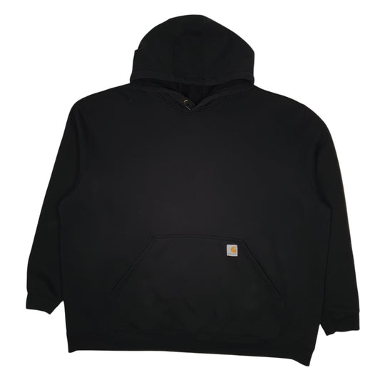 Mens Black Carhartt Hoodie Jumper