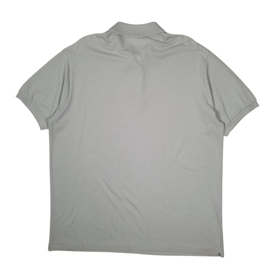 Mens Grey Lacoste Polo Shirt