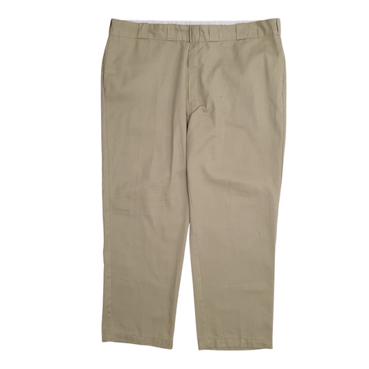Mens Beige Dickies 874 Original Fit Workwear Chino Trousers