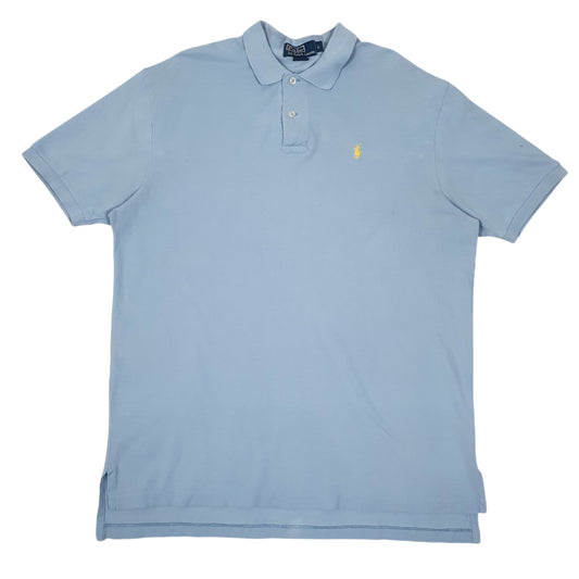 Mens Blue Polo Ralph Lauren Short Sleeve Polo Shirt