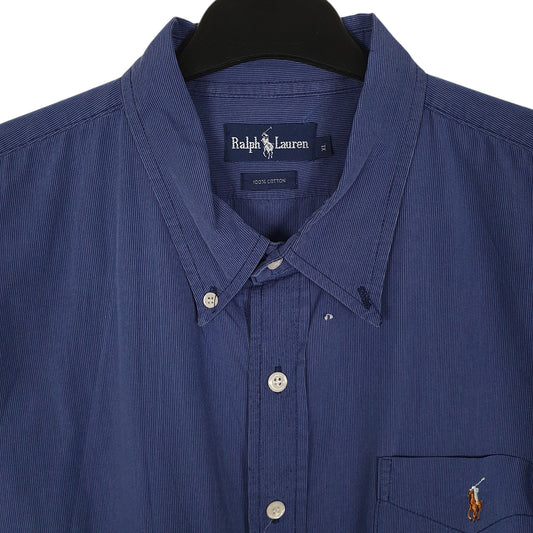 Mens Navy Ralph Lauren Vintage 90s Shirt