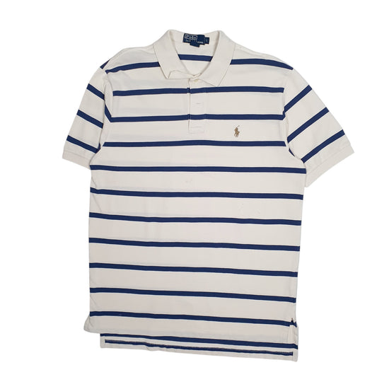 Mens White Polo Ralph Lauren Short Sleeve Polo Shirt