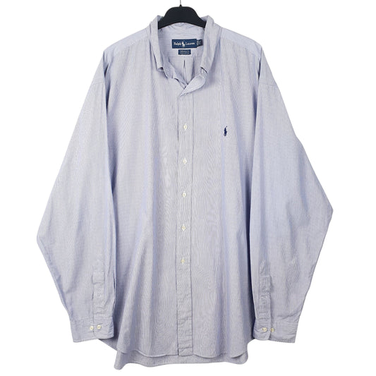 Mens Blue Ralph Lauren Long Sleeve Shirt