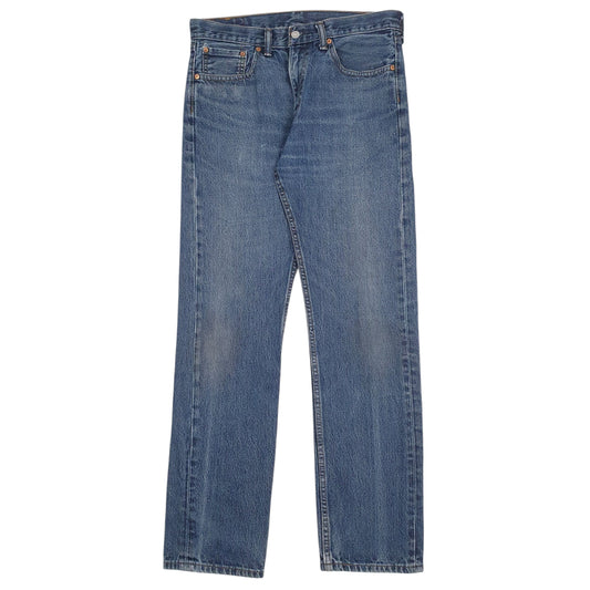 Mens Blue Levis 505 JeansW32 L32