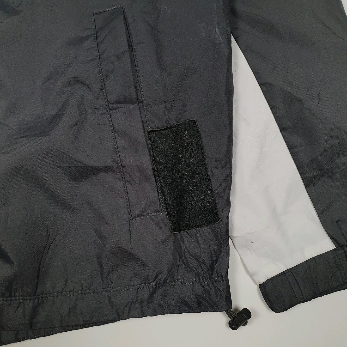 Mens Grey Champion Bear River Track & Field V Neck Coat
