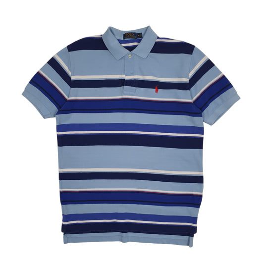 Mens Blue Polo Ralph Lauren Short Sleeve Polo Shirt