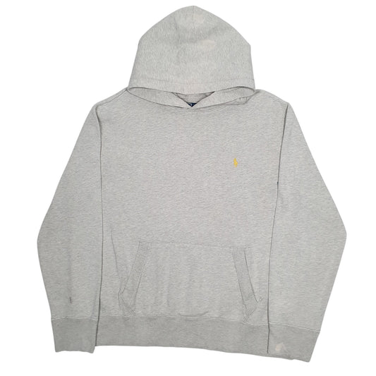 Mens Grey Polo Ralph Lauren Hoodie Jumper