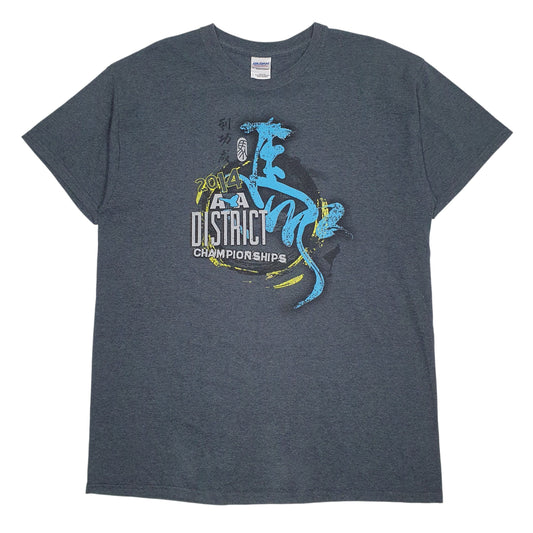 Mens Blue Gildab Short Sleeve T Shirt