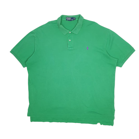 Mens Green Polo Ralph Lauren Short Sleeve Polo Shirt