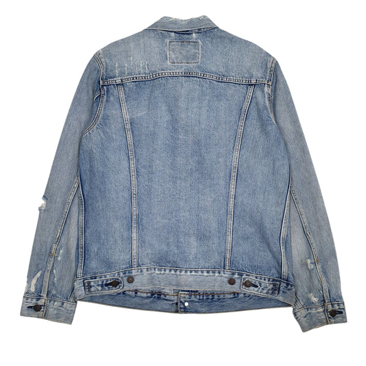 Mens Blue Levis Type 3 Trucker Coat