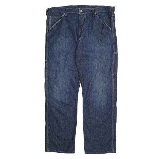 Mens Blue Levis Workwear Carpenter JeansW40 L32